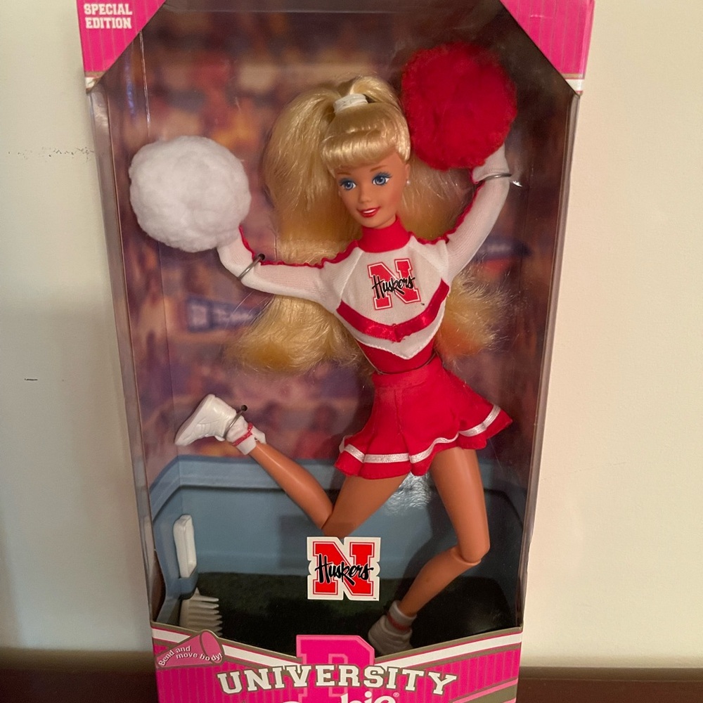Barbie Cheerleader - University of Nebraska